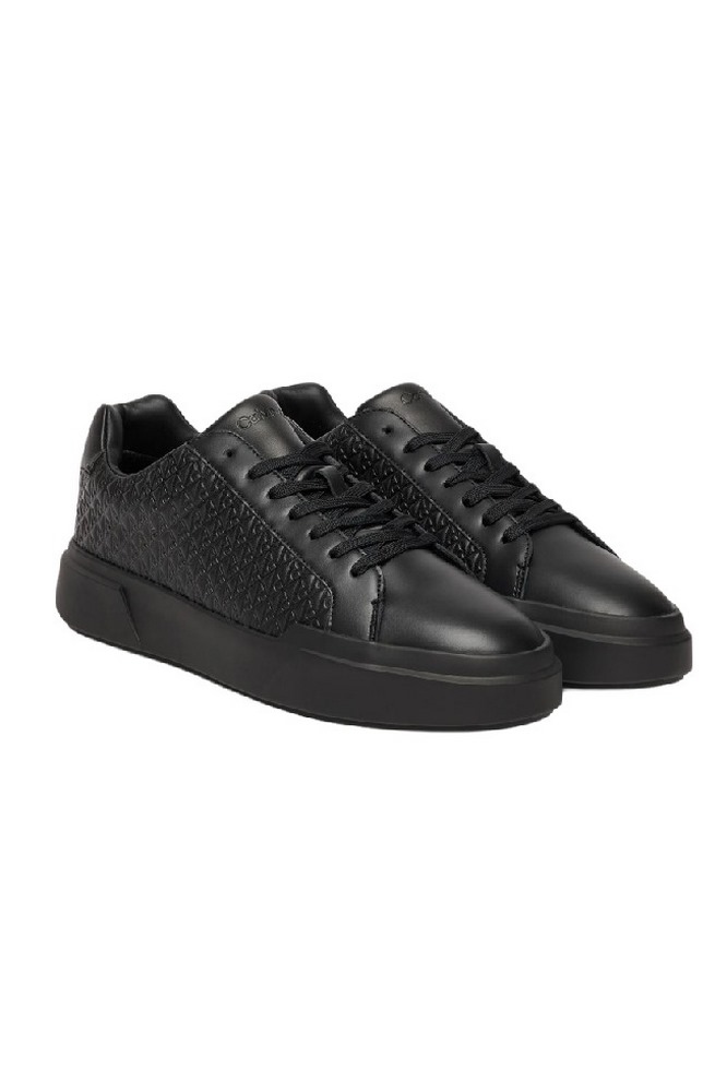 CALVIN KLEIN JEANS CHUNKY CUPSOLE LACEUP LTH AOP ΠΑΠΟΥΤΣΙ ΑΝΔΡΙΚΟ BLACK