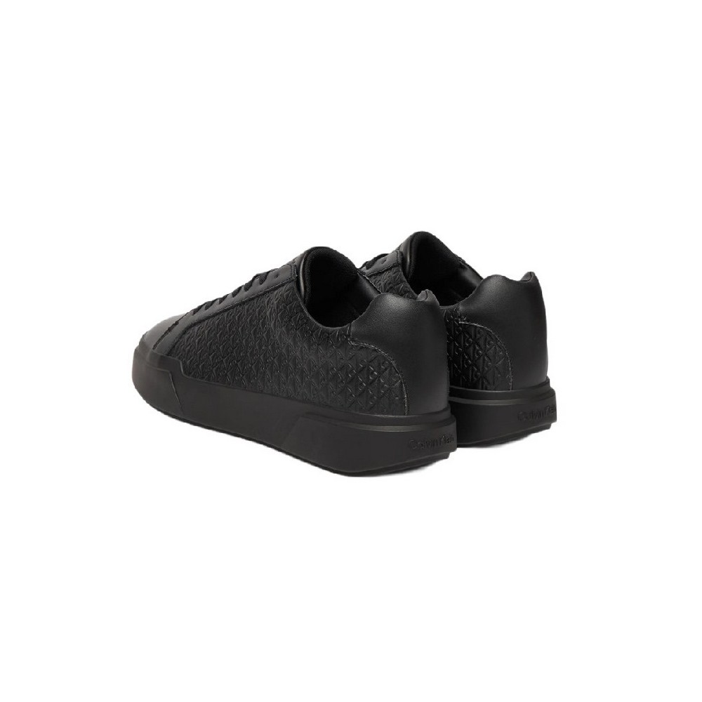 CALVIN KLEIN JEANS CHUNKY CUPSOLE LACEUP LTH AOP ΠΑΠΟΥΤΣΙ ΑΝΔΡΙΚΟ BLACK