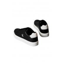 CALVIN KLEIN JEANS CLASSIC CUPSOLE LACEUP LTH ΠΑΠΟΥΤΣΙ ΑΝΔΡΙΚΟ BLACK/WHITE