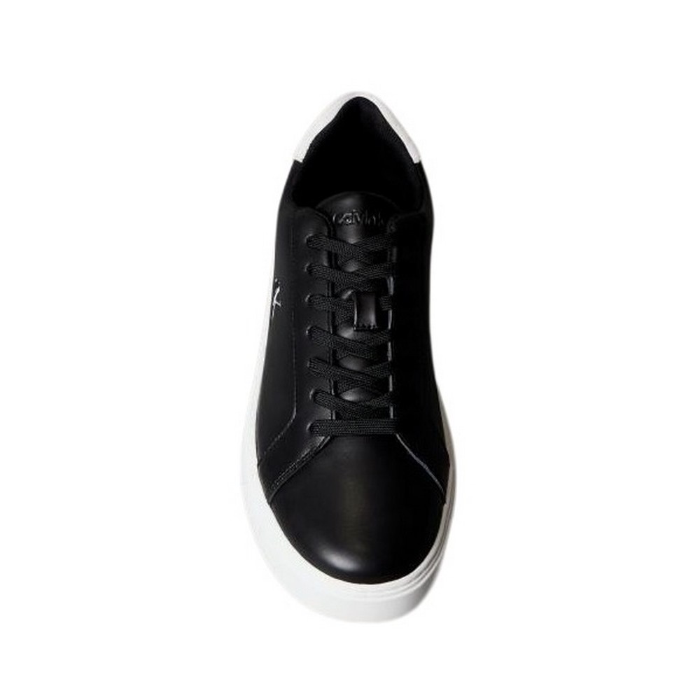 CALVIN KLEIN JEANS CLASSIC CUPSOLE LACEUP LTH ΠΑΠΟΥΤΣΙ ΑΝΔΡΙΚΟ BLACK/WHITE