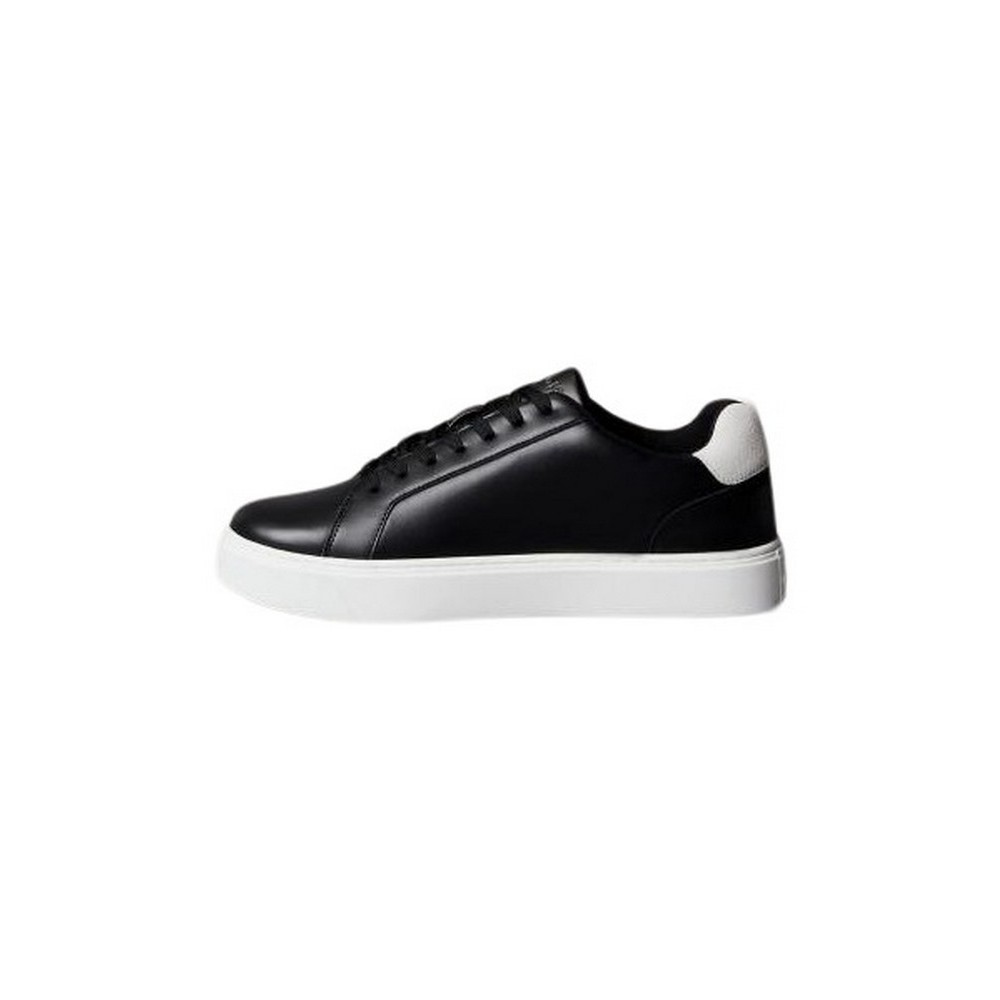 CALVIN KLEIN JEANS CLASSIC CUPSOLE LACEUP LTH ΠΑΠΟΥΤΣΙ ΑΝΔΡΙΚΟ BLACK/WHITE