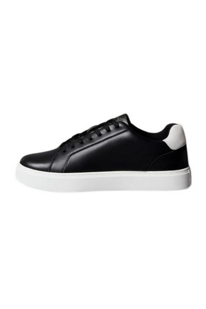 CALVIN KLEIN JEANS CLASSIC CUPSOLE LACEUP LTH ΠΑΠΟΥΤΣΙ ΑΝΔΡΙΚΟ BLACK/WHITE