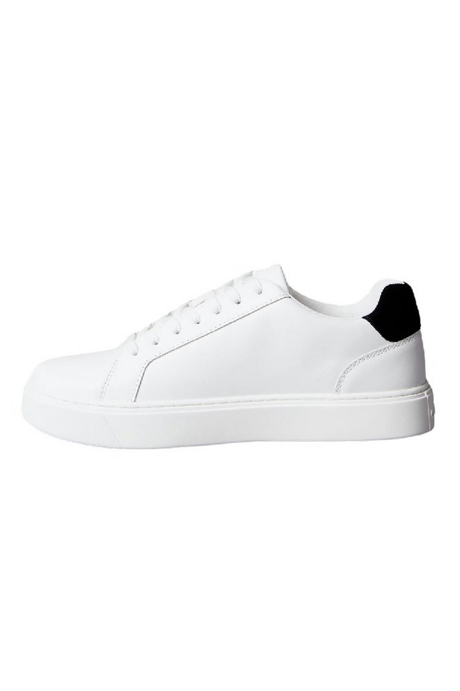 CALVIN KLEIN JEANS CLASSIC CUPSOLE LACEUP LTH ΠΑΠΟΥΤΣΙ ΑΝΔΡΙΚΟ WHITE/BLACK