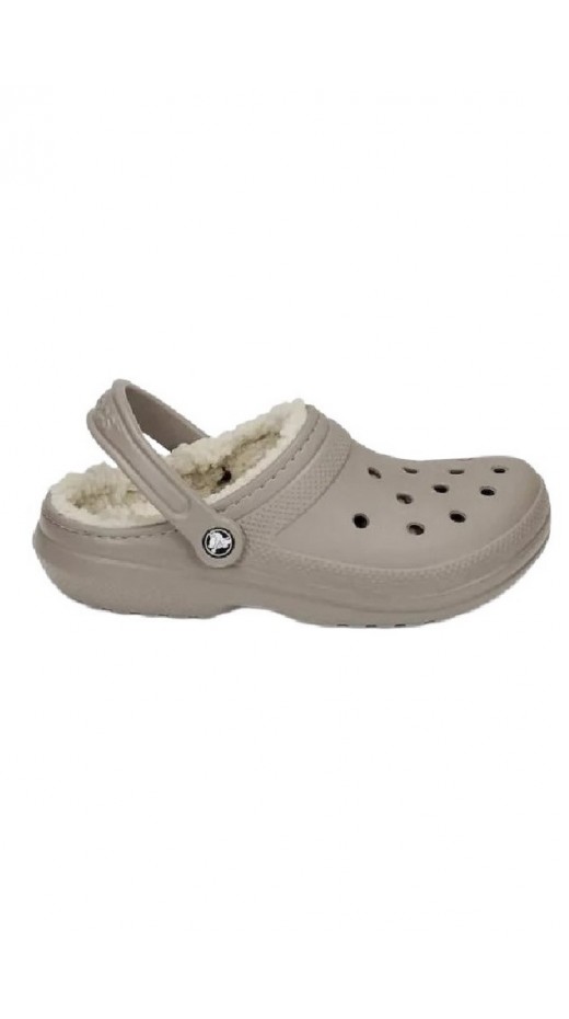 CROCS CLASSIC LINED CLOG UNISEX ΠΕΔΙΛΟ TAUPE