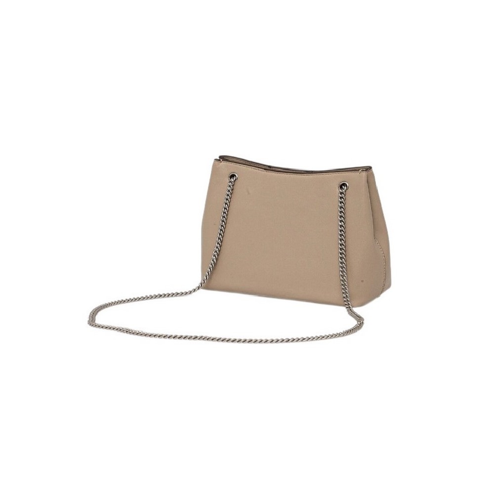 CALVIN KLEIN JEANS SCULPTED CHAIN SHOULDER BAG ΤΣΑΝΤΑ ΓΥΝΑΙΚΕΙΑ BEIGE
