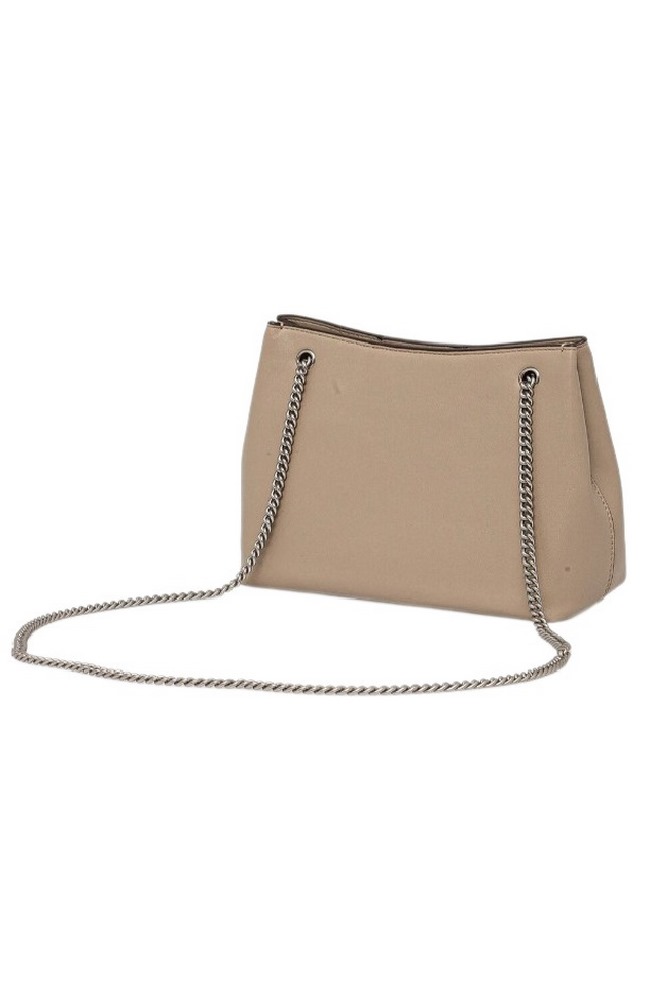 CALVIN KLEIN JEANS SCULPTED CHAIN SHOULDER BAG ΤΣΑΝΤΑ ΓΥΝΑΙΚΕΙΑ BEIGE