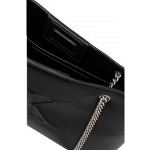 CALVIN KLEIN JEANS SCULPTED CHAIN SHOULDER BAG ΤΣΑΝΤΑ ΓΥΝΑΙΚΕΙΑ BLACK