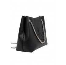 CALVIN KLEIN JEANS SCULPTED CHAIN SHOULDER BAG ΤΣΑΝΤΑ ΓΥΝΑΙΚΕΙΑ BLACK
