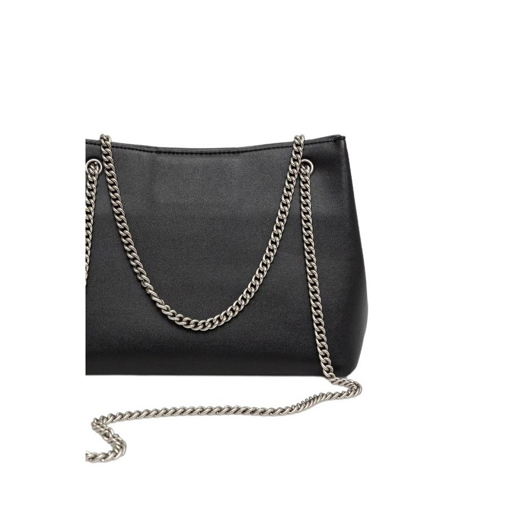 CALVIN KLEIN JEANS SCULPTED CHAIN SHOULDER BAG ΤΣΑΝΤΑ ΓΥΝΑΙΚΕΙΑ BLACK