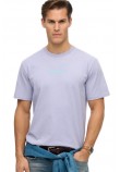 SUPERDRY D2 SDSW CORE LOGO CITY T-SHIRT ΜΠΛΟΥΖΑ ΑΝΔΡΙΚΗ PURPLE