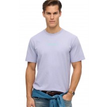SUPERDRY D2 SDSW CORE LOGO CITY T-SHIRT ΜΠΛΟΥΖΑ ΑΝΔΡΙΚΗ PURPLE