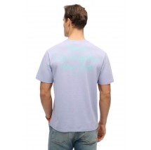 SUPERDRY D2 SDSW CORE LOGO CITY T-SHIRT ΜΠΛΟΥΖΑ ΑΝΔΡΙΚΗ PURPLE