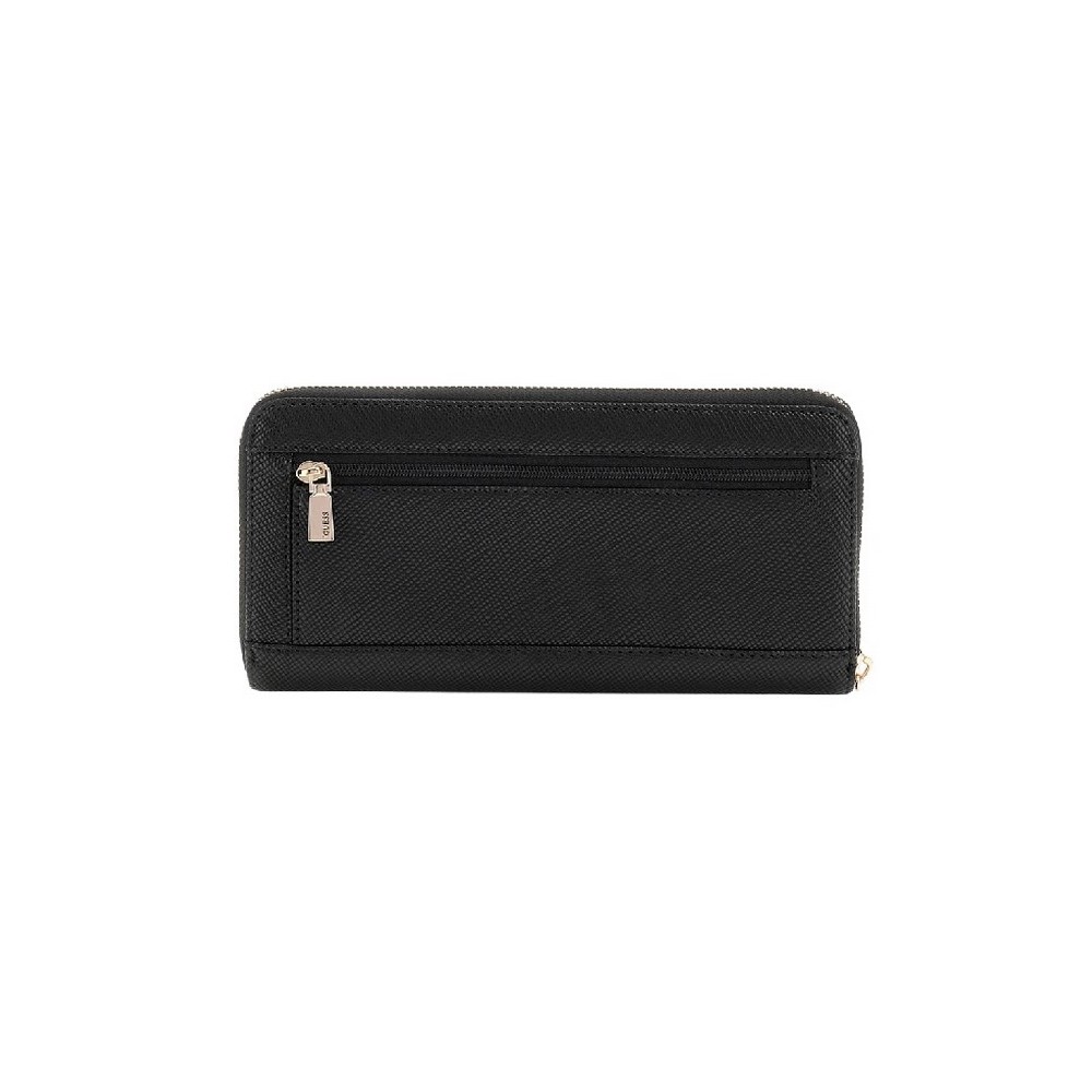 GUESS LAUREL SLG LARGE ZIP AROUND ΠΟΡΤΟΦΟΛΙ ΓΥΝΑΙΚΕΙΟ BLACK