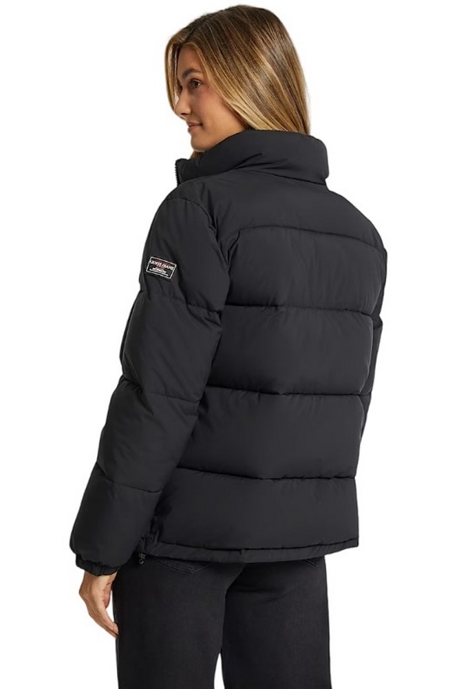 GUESS JEANS REG LENGHT PUFFER JKT ΜΠΟΥΦΑΝ ΓΥΝΑΙΚΕΙΟ BLACK