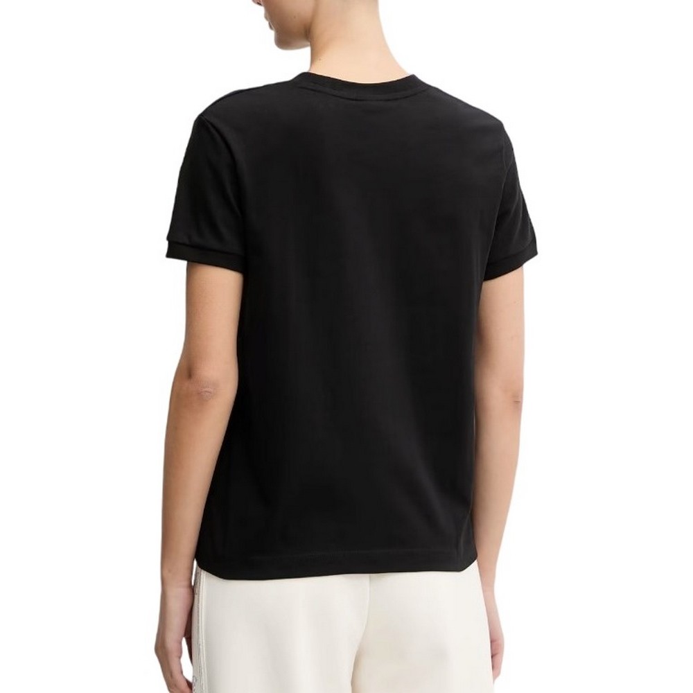 GUESS CARLA CN T-SHIRT ΜΠΛΟΥΖΑ ΓΥΝΑΙΚΕΙΑ BLACK