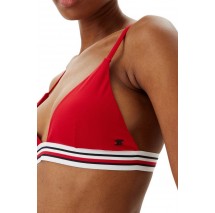 TOMMY HILFIGER TRIANGLE RP ΜΑΓΙΟ ΓΥΝΑΙΚΕΙΟ RED