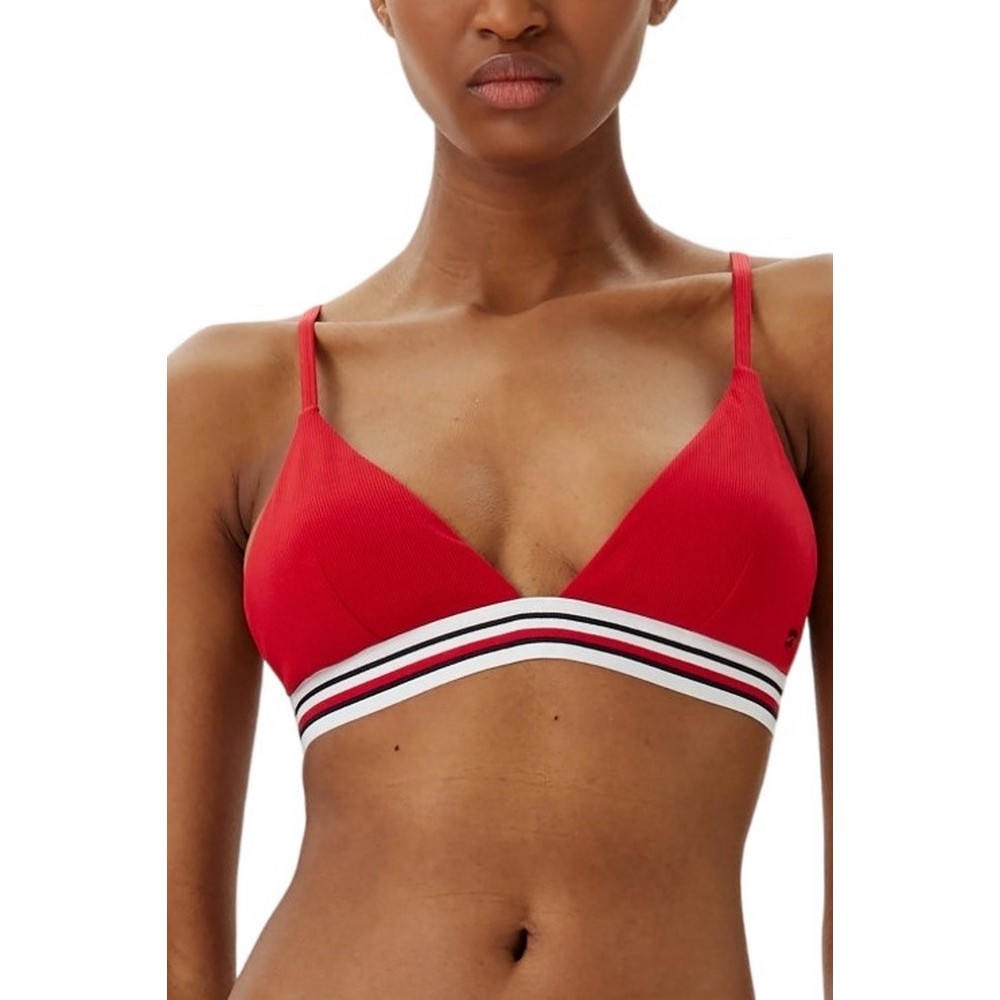 TOMMY HILFIGER TRIANGLE RP ΜΑΓΙΟ ΓΥΝΑΙΚΕΙΟ RED