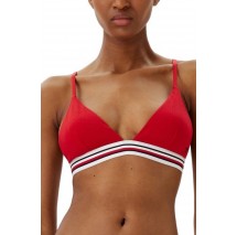 TOMMY HILFIGER TRIANGLE RP ΜΑΓΙΟ ΓΥΝΑΙΚΕΙΟ RED