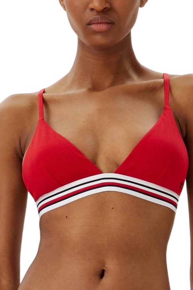 TOMMY HILFIGER TRIANGLE RP ΜΑΓΙΟ ΓΥΝΑΙΚΕΙΟ RED