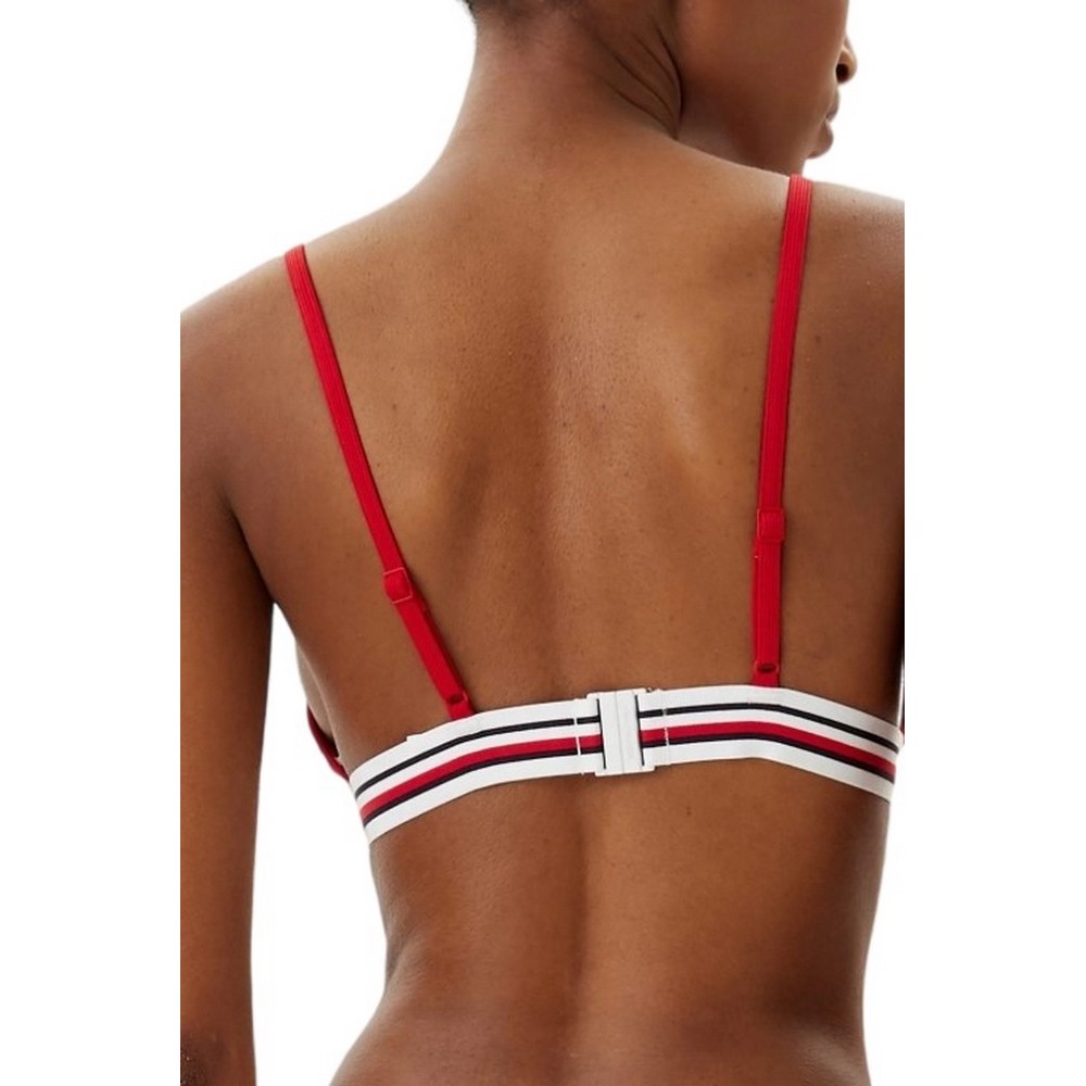 TOMMY HILFIGER TRIANGLE RP ΜΑΓΙΟ ΓΥΝΑΙΚΕΙΟ RED