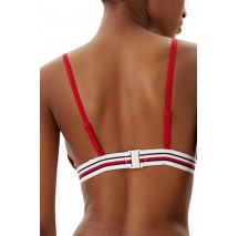 TOMMY HILFIGER TRIANGLE RP ΜΑΓΙΟ ΓΥΝΑΙΚΕΙΟ RED