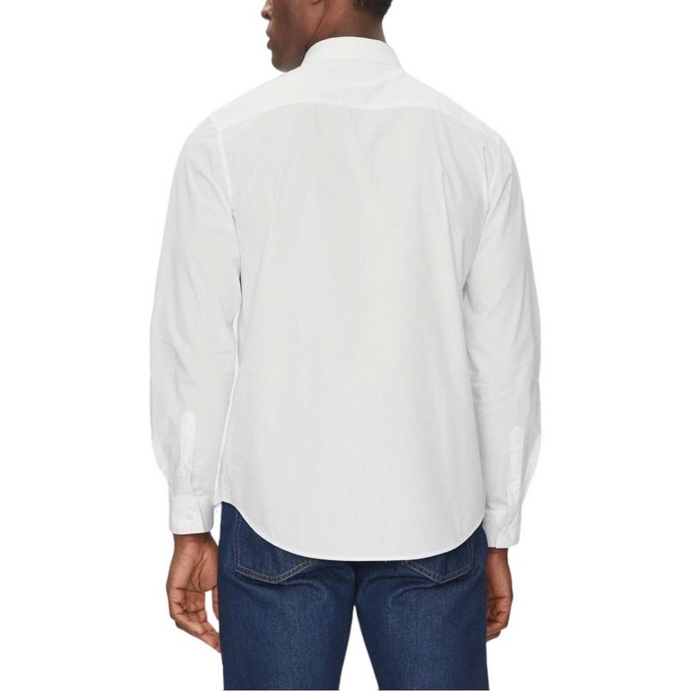 CALVIN KLEIN JEANS LS POPLIN CLASSIC SHIRT ΠΟΥΚΑΜΙΣΟ ΑΝΔΡΙΚΟ BRIGHT WHITE