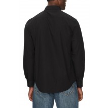 CALVIN KLEIN JEANS LS POPLIN CLASSIC SHIRT ΠΟΥΚΑΜΙΣΟ ΑΝΔΡΙΚΟ BLACK