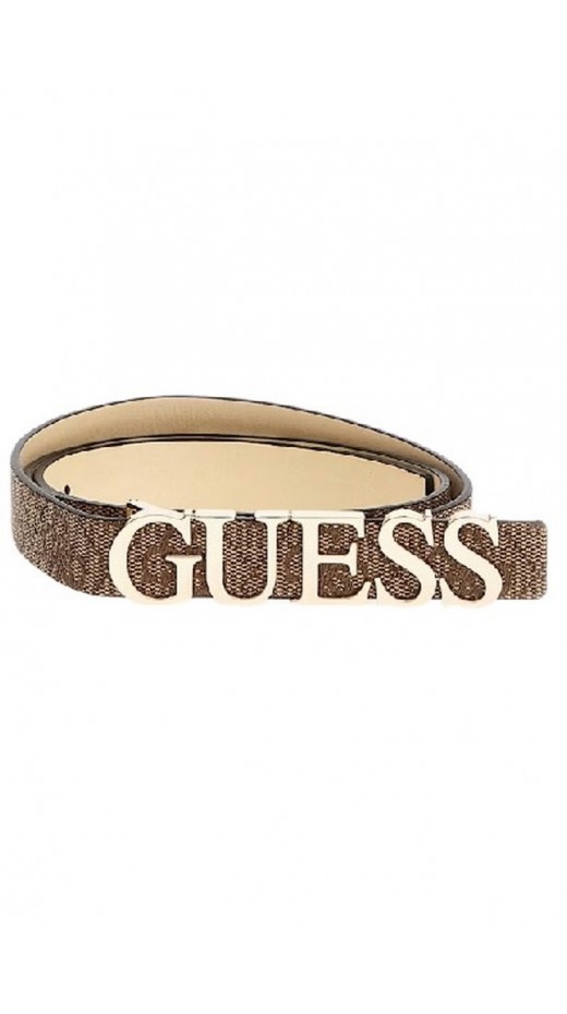 GUESS ZAMIRA NOT ADJ PANT BELT ΖΩΝΗ ΓΥΝΑΙΚΕΙΑ LATTE