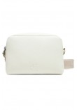 CALVIN KLEIN ULTRALIGHT CAMERA BAG21 PU ΤΣΑΝΤΑ ΓΥΝΑΙΚΕΙΑ WHITE