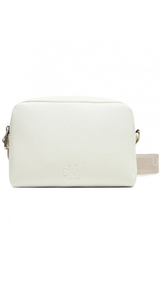 CALVIN KLEIN ULTRALIGHT CAMERA BAG21 PU ΤΣΑΝΤΑ ΓΥΝΑΙΚΕΙΑ WHITE
