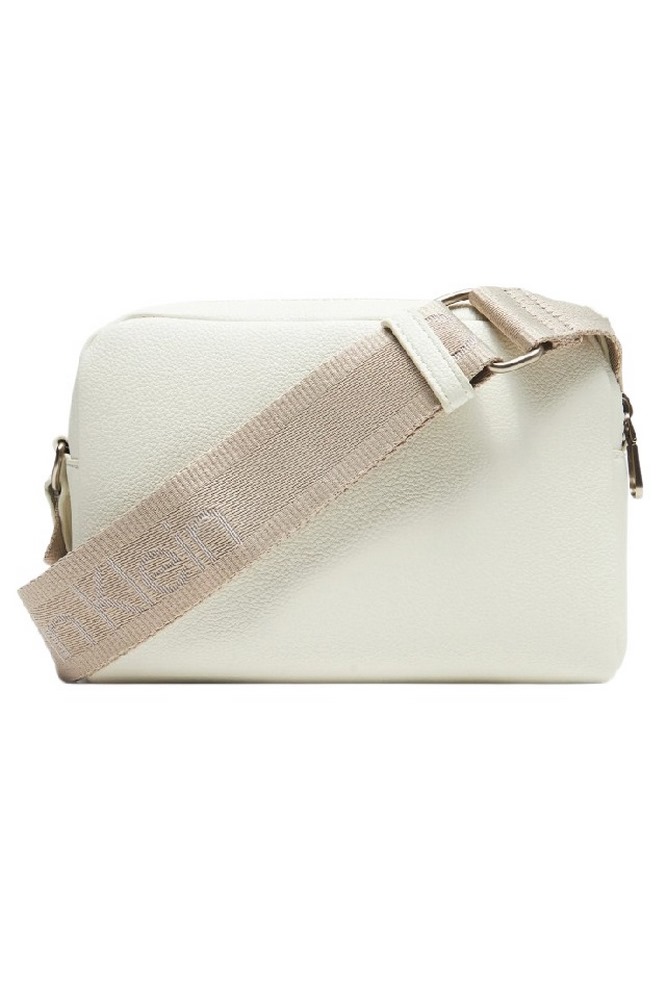 CALVIN KLEIN ULTRALIGHT CAMERA BAG21 PU ΤΣΑΝΤΑ ΓΥΝΑΙΚΕΙΑ WHITE