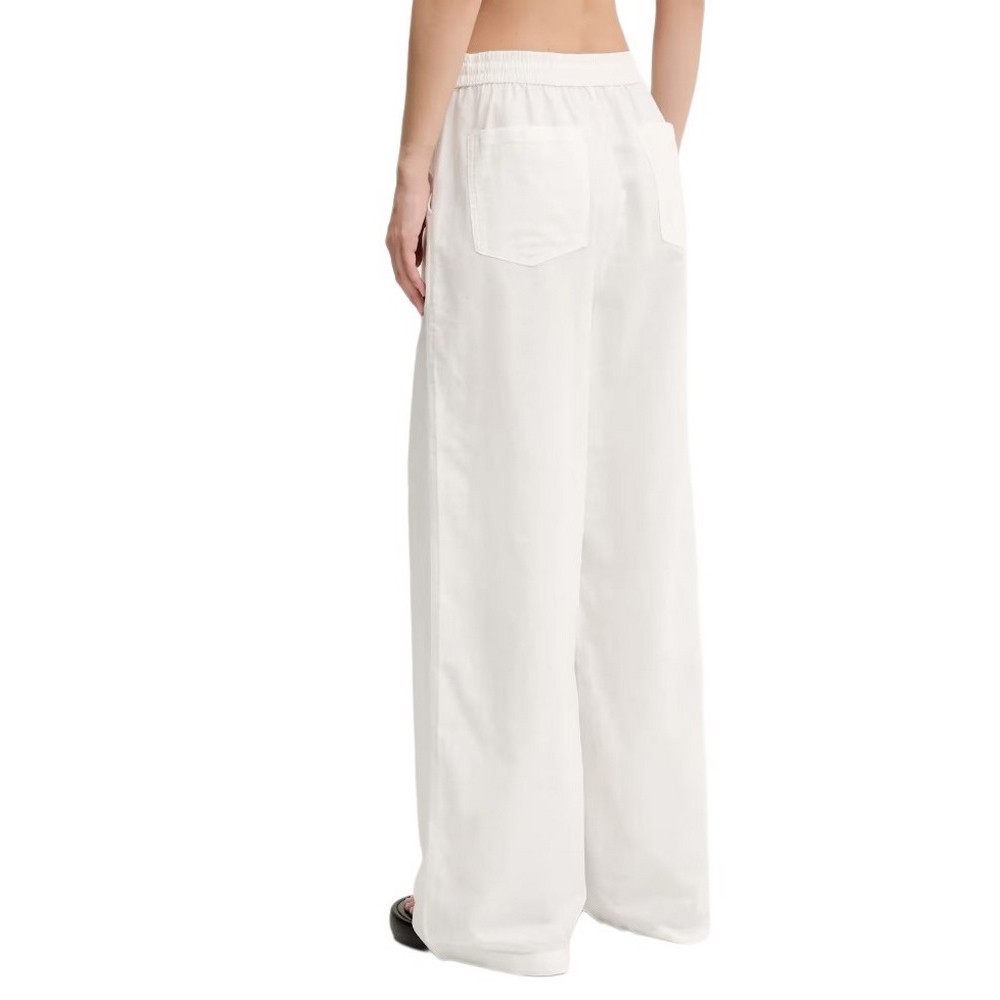 TOMMY JEANS LINEN PANT ΠΑΝΤΕΛΟΝΙ ΓΥΝΑΙΚΕΙΟ OFF WHITE