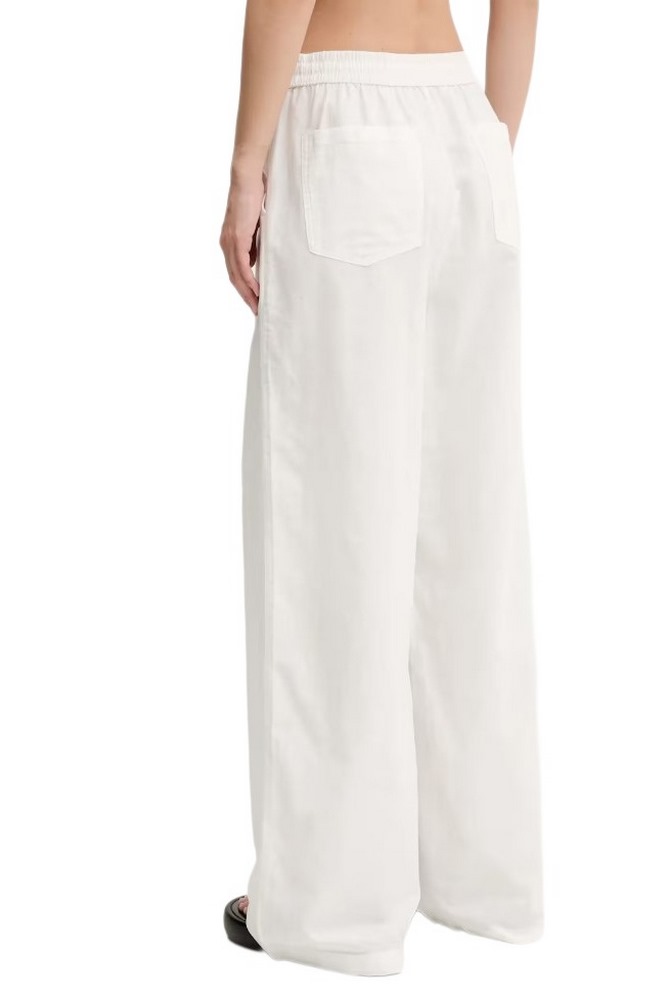 TOMMY JEANS LINEN PANT ΠΑΝΤΕΛΟΝΙ ΓΥΝΑΙΚΕΙΟ OFF WHITE