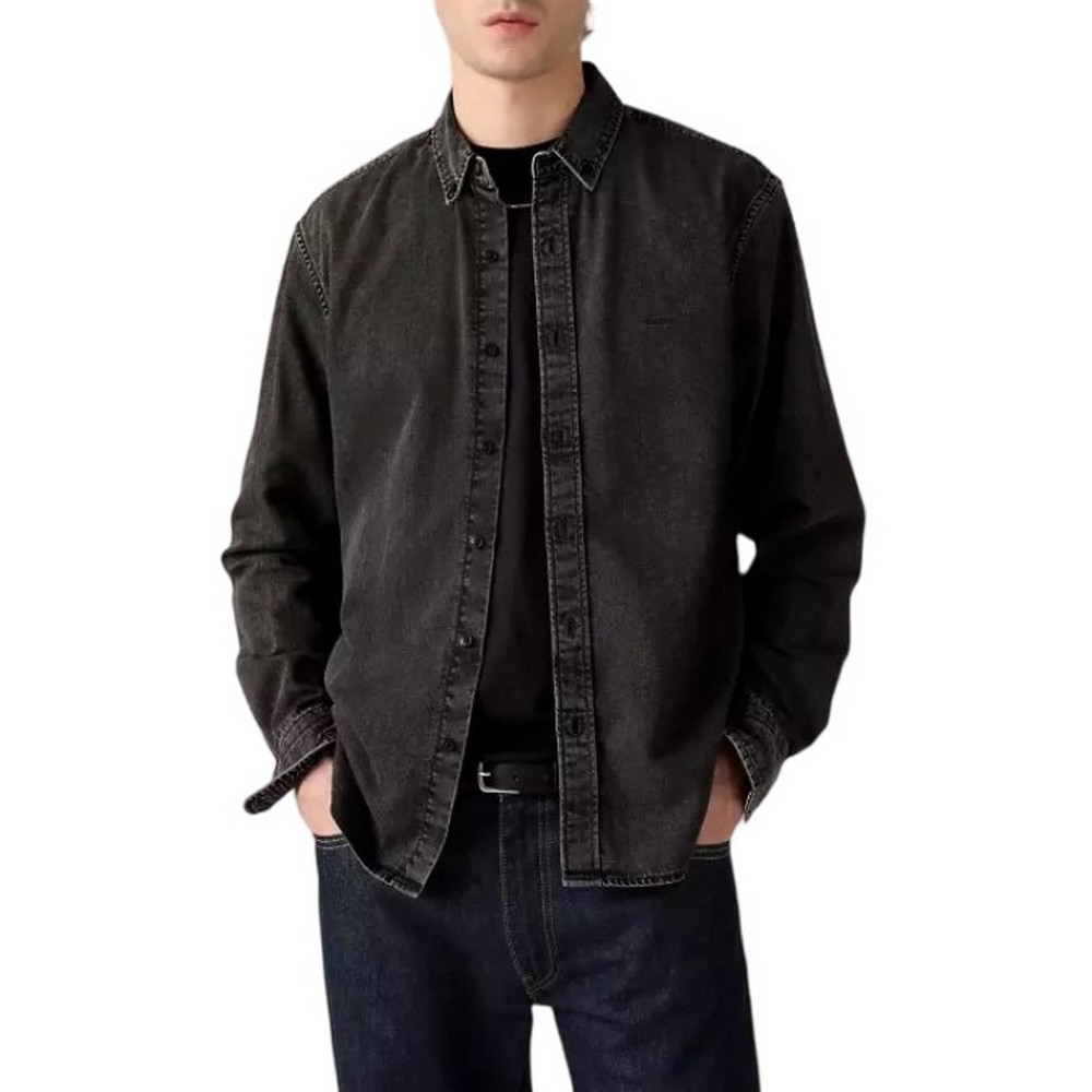 LEVIS® AUTHENTIC BUTTON DOWN ΠΟΥΚΑΜΙΣΟ ΑΝΔΡΙΚΟ WASHED BLACK