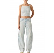 LEVIS® BAGGY DAD BARREL WORN IN ΤΖΙΝ ΠΑΝΤΕΛΟΝΙ ΓΥΝΑΙΚΕΙΟ LIGHT INDIGO