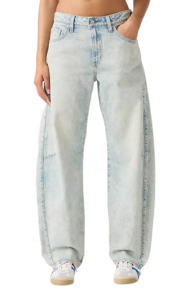 LEVIS® BAGGY DAD BARREL WORN IN ΤΖΙΝ ΠΑΝΤΕΛΟΝΙ ΓΥΝΑΙΚΕΙΟ LIGHT INDIGO