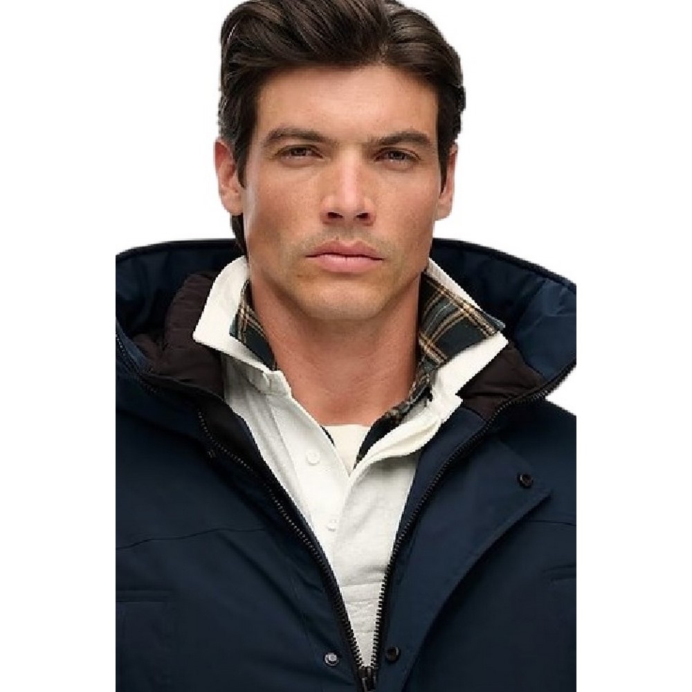SUPERDRY D2 OVIN CITY PADDED PARKA JACKET ΜΠΟΥΦΑΝ ΑΝΔΡΙΚΟ DARK NAVY