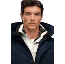 SUPERDRY D2 OVIN CITY PADDED PARKA JACKET ΜΠΟΥΦΑΝ ΑΝΔΡΙΚΟ DARK NAVY