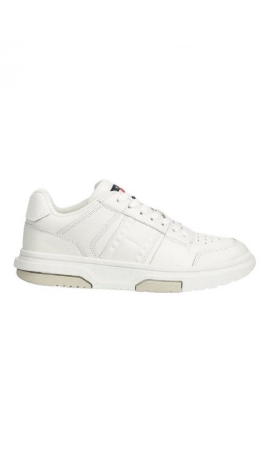 TOMMY HILFIGER THE BROOKLYN FLATFORM ΠΑΠΟΥΤΣΙ ΓΥΝΑΙΚΕΙΟ WHITE