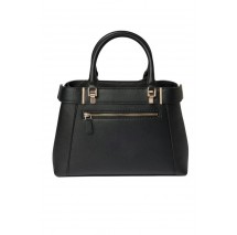 GUESS ANADELA 3 COMP SATCHEL ΤΣΑΝΤΑ ΓΥΝΑΙΚΕΙΑ BLACK