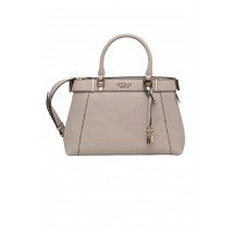 GUESS ANADELA 3 COMP SATCHEL ΤΣΑΝΤΑ ΓΥΝΑΙΚΕΙΑ TAUPE