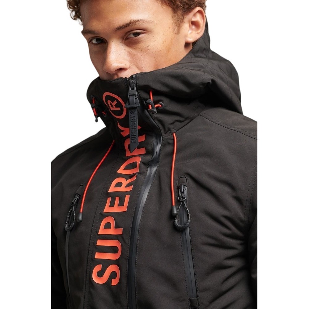 ΜΠΟΥΦΑΝ D1 SDCD ULTIMATE WINDCHEATER ΑΝΔΡΙΚΟ SUPERDRY BLACK