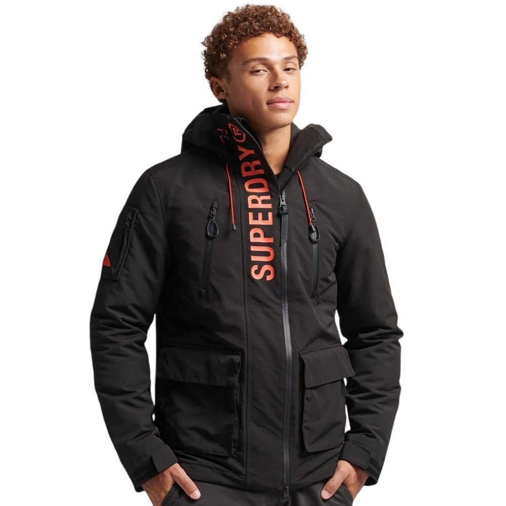 ΜΠΟΥΦΑΝ D1 SDCD ULTIMATE WINDCHEATER ΑΝΔΡΙΚΟ SUPERDRY BLACK