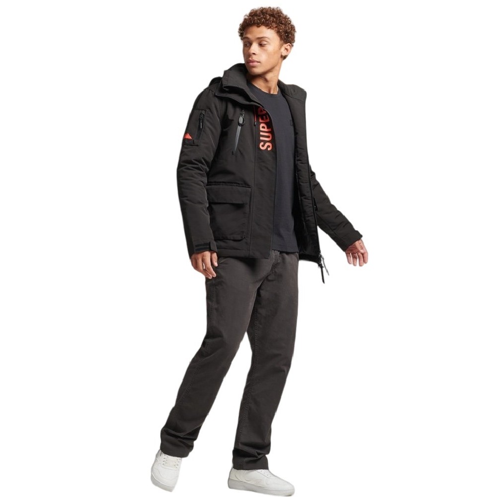ΜΠΟΥΦΑΝ D1 SDCD ULTIMATE WINDCHEATER ΑΝΔΡΙΚΟ SUPERDRY BLACK