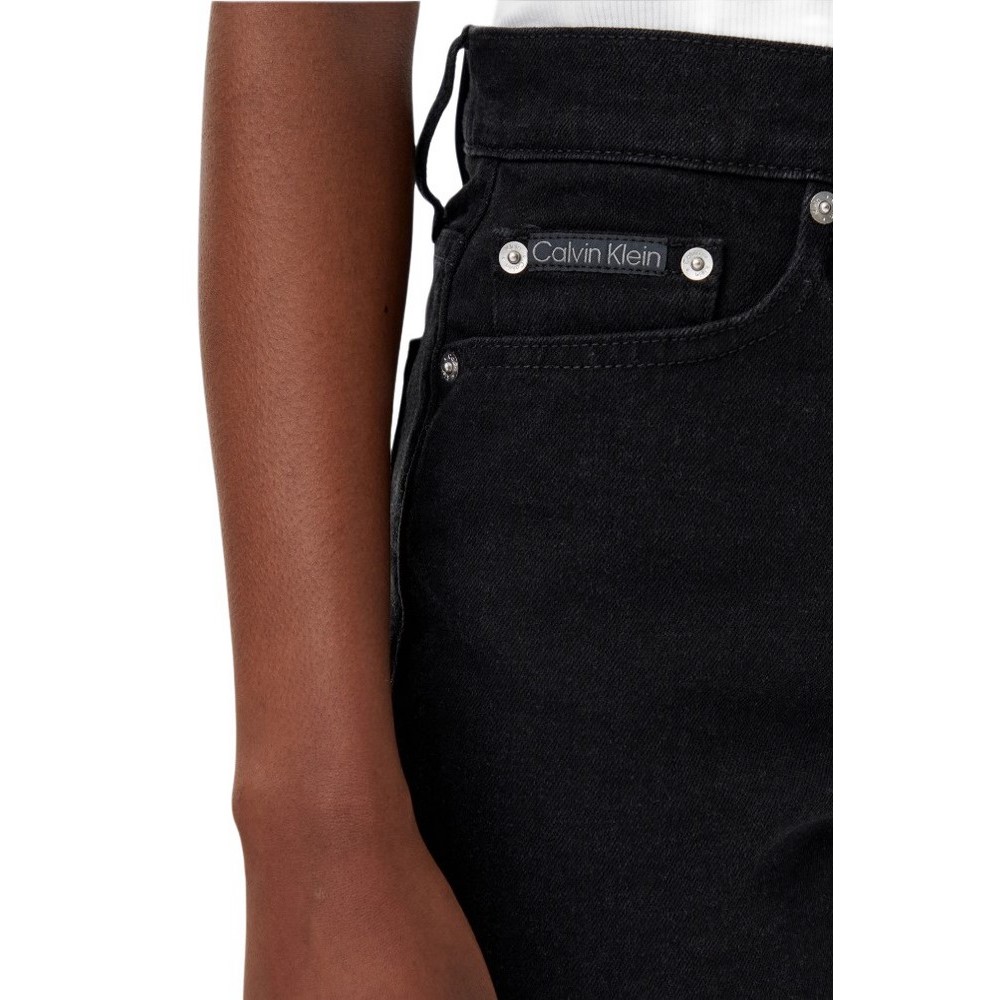 CALVIN KLEIN JEANS 90s DENIM SHORT ΣΟΡΤΣ ΓΥΝΑΙΚΕΙΟ BLACK