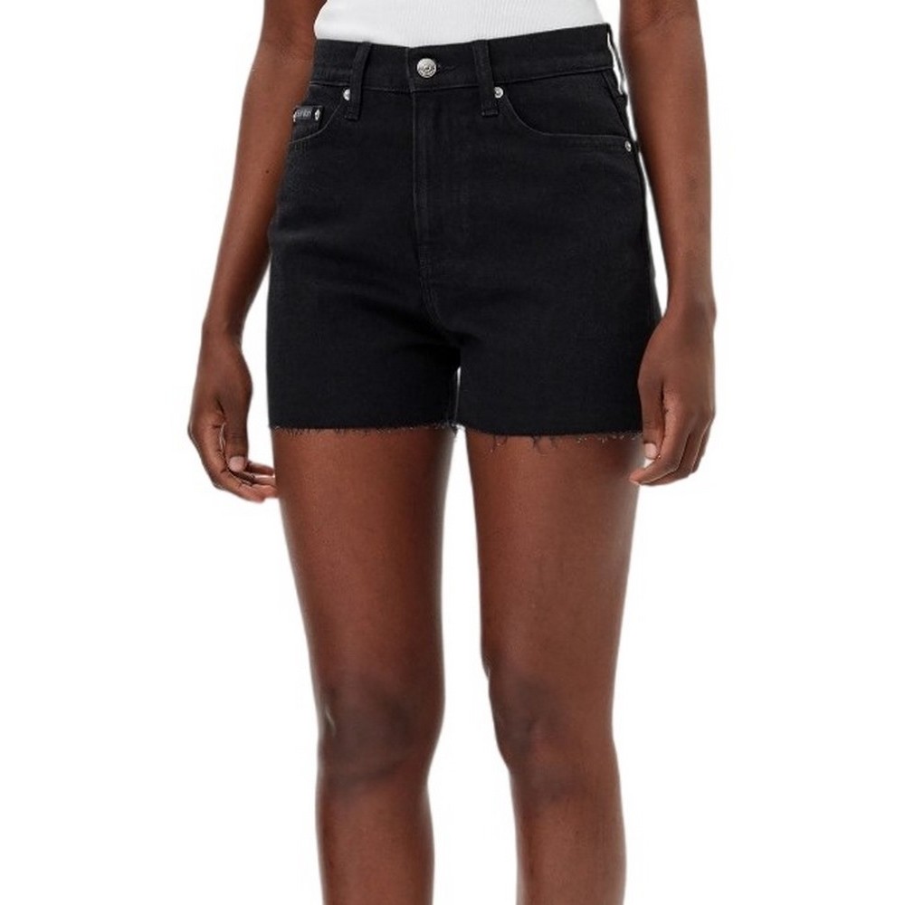 CALVIN KLEIN JEANS 90s DENIM SHORT ΣΟΡΤΣ ΓΥΝΑΙΚΕΙΟ BLACK