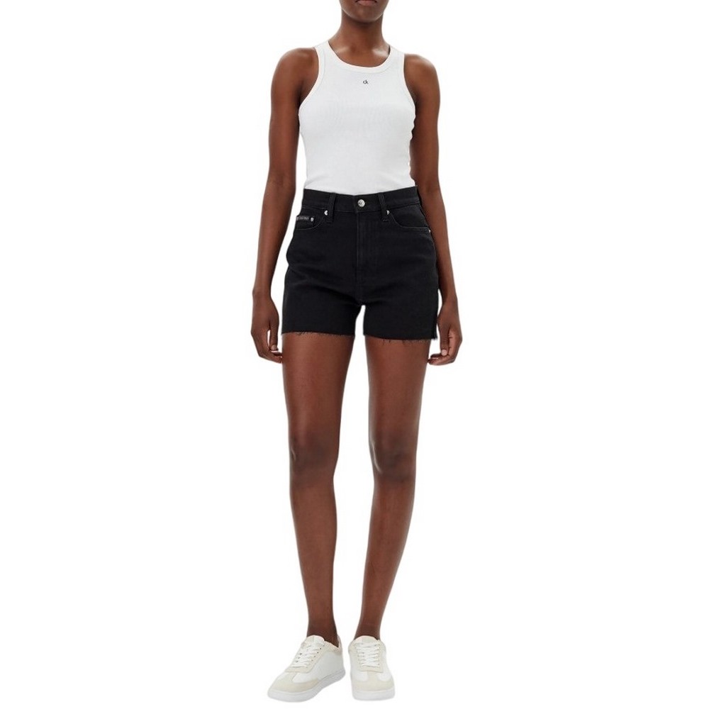 CALVIN KLEIN JEANS 90s DENIM SHORT ΣΟΡΤΣ ΓΥΝΑΙΚΕΙΟ BLACK