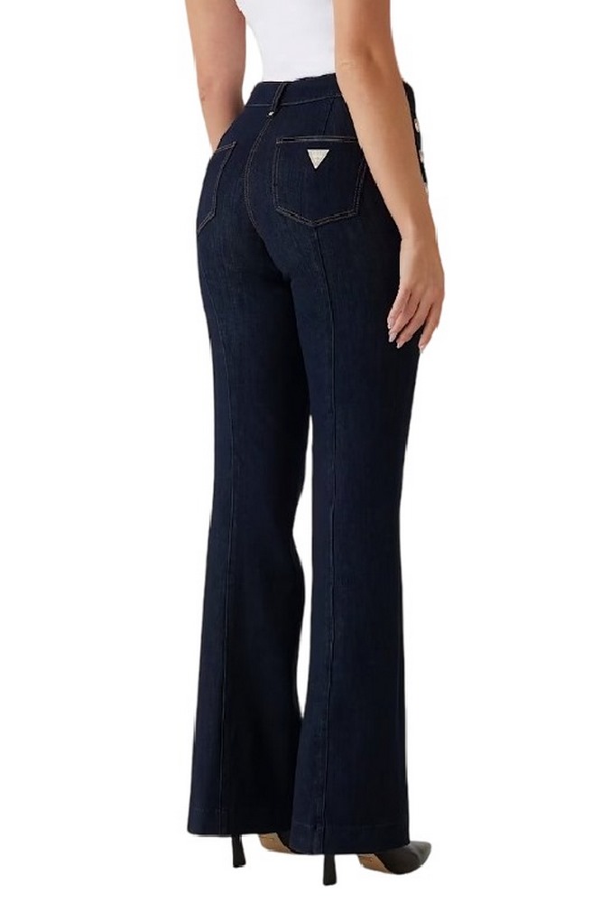 GUESS NEW FAYE PANT ΠΑΝΤΕΛΟΝΙ ΓΥΝΑΙΚΕΙΟ BLUΕ DENIM
