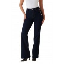 GUESS NEW FAYE PANT ΠΑΝΤΕΛΟΝΙ ΓΥΝΑΙΚΕΙΟ BLUΕ DENIM