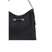 GUESS LEFIA LARGE HOBO ΤΣΑΝΤΑ ΓΥΝΑΙΚΕΙΑ BLACK
